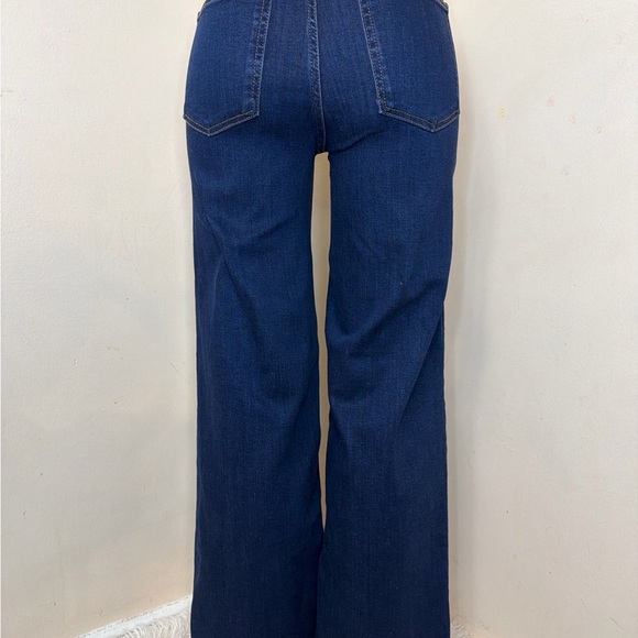 Universal Thread Wide Leg Jeans in Dark Blue Wash - Picture 3 of 6